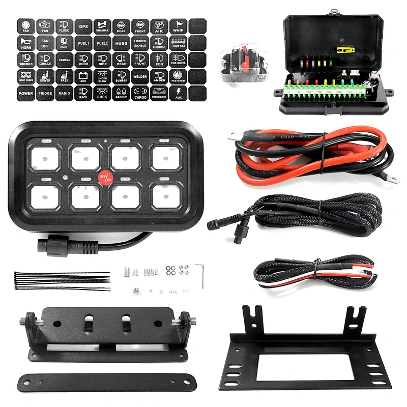 8 GANGS SWITCH PANEL SYSTEM(A)