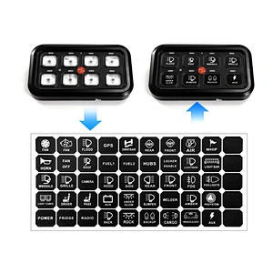 8 GANGS SWITCH PANEL SYSTEM(B)