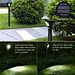 solar path garden light