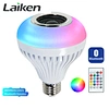 RGB LED Lighting Play Music Wireless  Bulb E26 E27 B22  for Home Hotel Restaurant