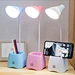 Table Lamp Led USB Rechargeable Desk Lamp Eye Protection Learning Children Bedroom Bedside Lamp Battery 500mAh
