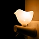 Amazing Bird Shaped Wall Hanging Voice Controlled LED Lamp for Reading Books