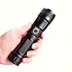 Super Bright Zoomable XHP50 Powerful LED Torch Flash Light, USB Recarregável À Prova D' Água Portátil Segurança Lanterna Tática