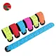factory promotional customized personalized event les bracelets cheap led bangles snap circle wristband