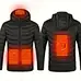 Winter Sports Heated Jackets Rechargeable Winter Heating Clothes