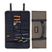 Custom Heavy Duty Waxed Canvas Tool Roll Organizer With 22 Pockets