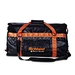 heavy duty all-terrain wheels on waterproof camping duffel bag