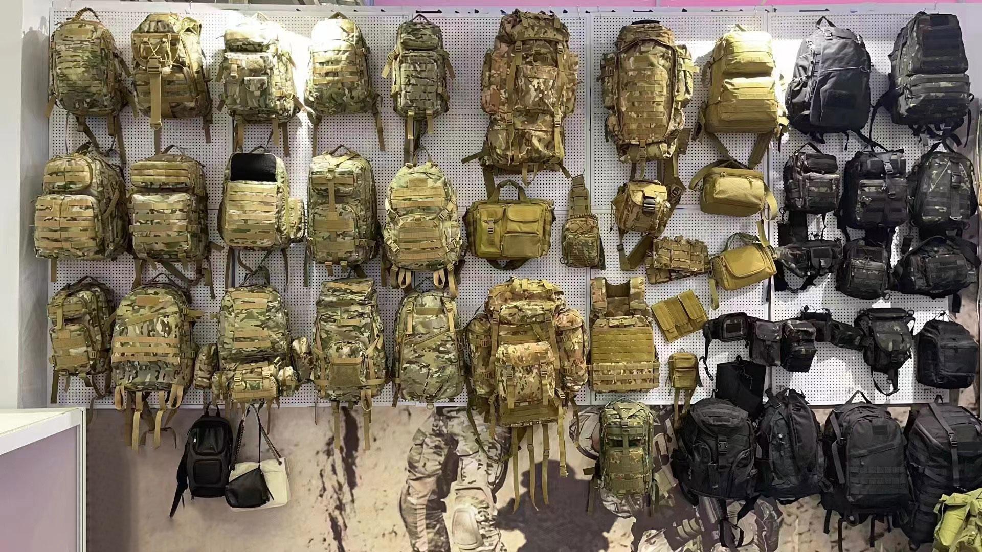 Custom tactical bag for XYZ brand