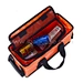 clear label window for easy identification of drawer bag contents