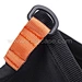 breathable mesh window and secure entrance on camping dog swag