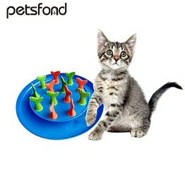 Cat Slow Eating Feeder Interactive Pet Bowl