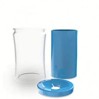 portable pet cleaning brush cup ,kyts new popular pet paw cleaning cup