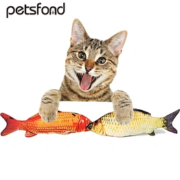 Fish Shaped Catnip Fish Cat Toy Pet Toys