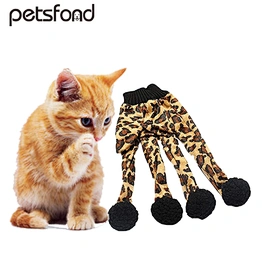 Five Fingers Funny Cat Gloves Pet Toy