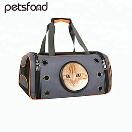 soft comfortable breathable outdoor pet portable capsule bag