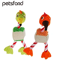 Dog Toy cotton rope pet voice toy bird