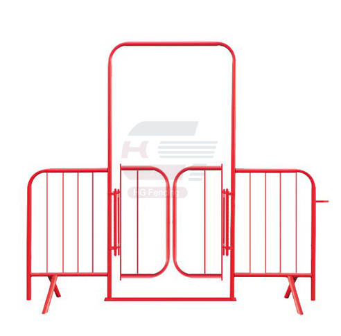 Crowd Control Barrier Double Door