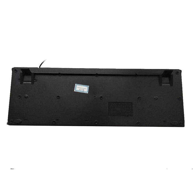 New Ergonomic waterproof computer keyboard multi language layout USB wired office multimedia keyboard for PC desktop KM-206