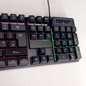 Hot selling wired backlight Gaming Mechanical 104/105 Keys UK Spain US Russian layout gaming keyboard KBL-003J
