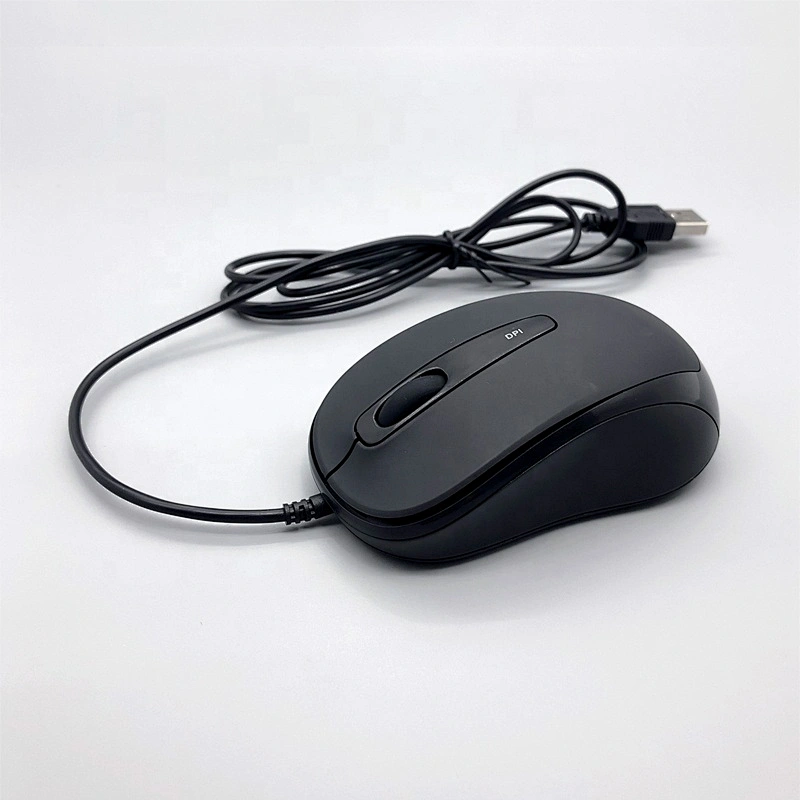 Top selling new private Classic design optical USB wired 4 buttons 1600dpi wired mouse for home office business desktop