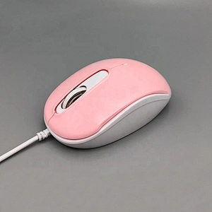 New gift fashion wired 3D 1000dpi computer USB optical mouse for desktop laptop home office business