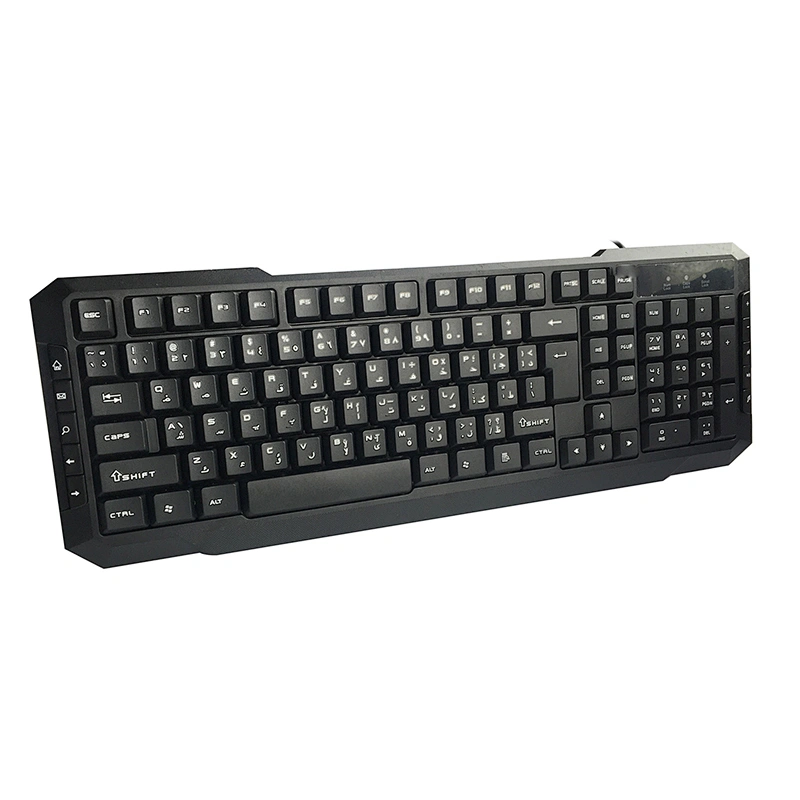 Standard Multimedia Hot Keys Wired Keyboard home office gamer teclado for desktop PC Laptop KM-311