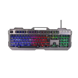 Excellent Wired Gaming Keyboard Mouse Set Combo 2in1 With Mechanical Feeling 3 Backlight For Computer Laptop
