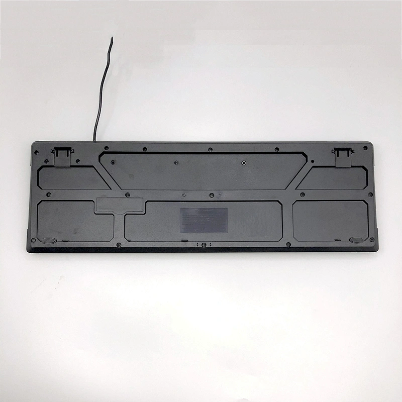 Big Ergonomic full size computer home office customized US French IT Spanish layout wired USB keyboard with number pad