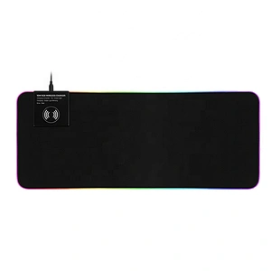 Best Selling Cool Big size gaming RGB Light Mouse Pad with Fast 10W Wireless Charger GMS-X10