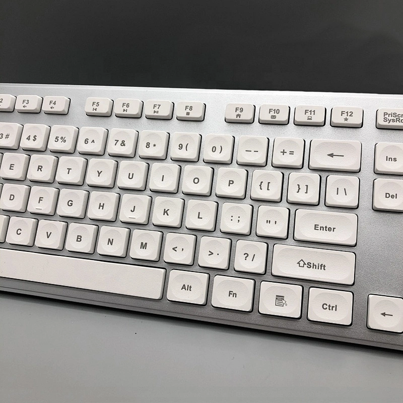 Chocolate fashion Key USB wired keyboard optical multimedia Laser office wired keyboard for desktop