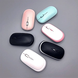 New ultra slim mute mini portable laptop desktop tablet computer 2.4G Wireless Mouse for home office gift promotion MW-073