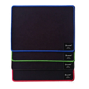 Hot Selling natural rubber foam gaming office customized Mouse pad With Stitched Edge Premium-Textured Mouse Mat GMP-011