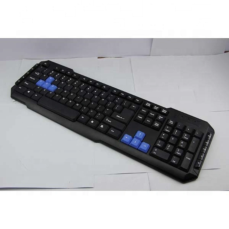 Professional USB Wired 3 Colors LED Light Multimedia Gaming Keyboard KBL-311