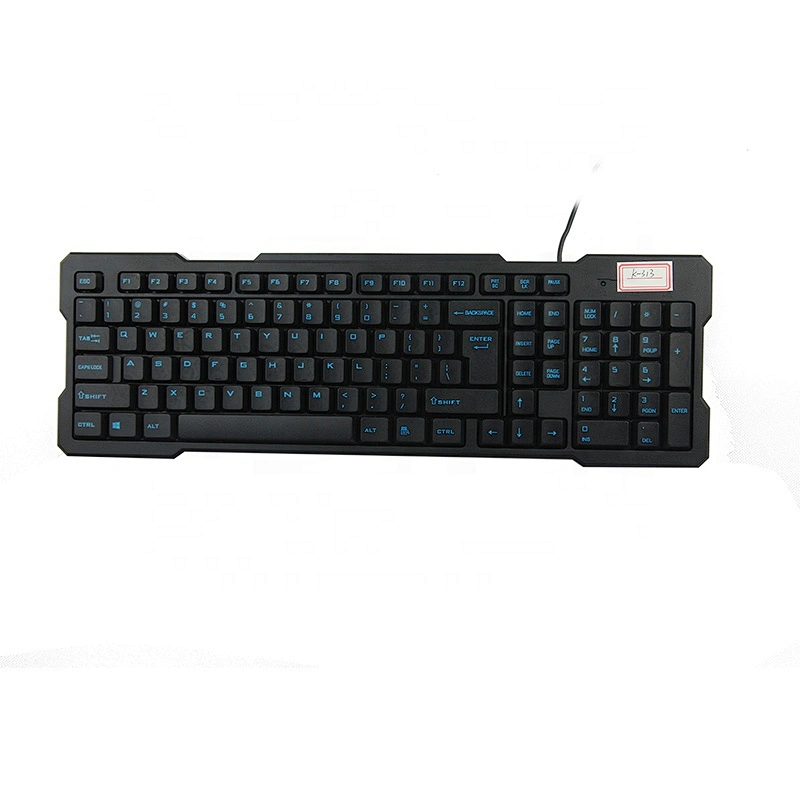 Cheap Basic  Gaming Style wired USB Office Waterproof Computer  OEM  Keyboard K-313
