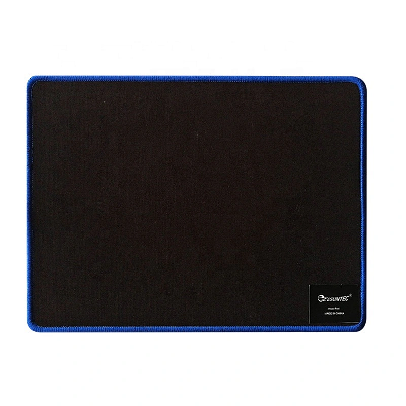 Hot Selling natural rubber foam gaming office customized Mouse pad With Stitched Edge Premium-Textured Mouse Mat GMP-011