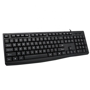 New Private Fashion Special Keys Good Quality USB Wired Office PC Keyboard K-110