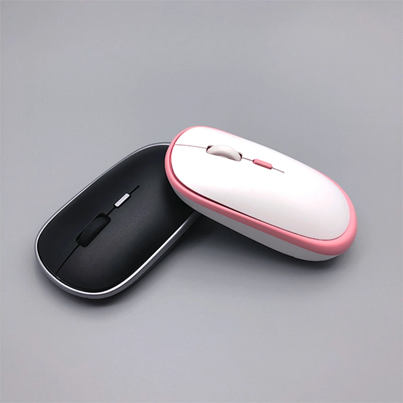 New ultra slim mute mini portable laptop desktop tablet computer 2.4G Wireless Mouse for home office gift promotion MW-073
