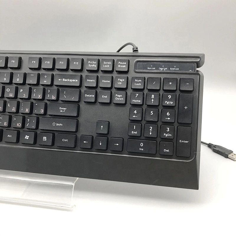 New hot Sale Slim Manufacturer Wired USB Gaming Style Keyboard for Laptop Desktop PC Computer