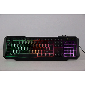 Professional USB Wired 3 Colors LED Light Multimedia Gaming Keyboard KBL-311