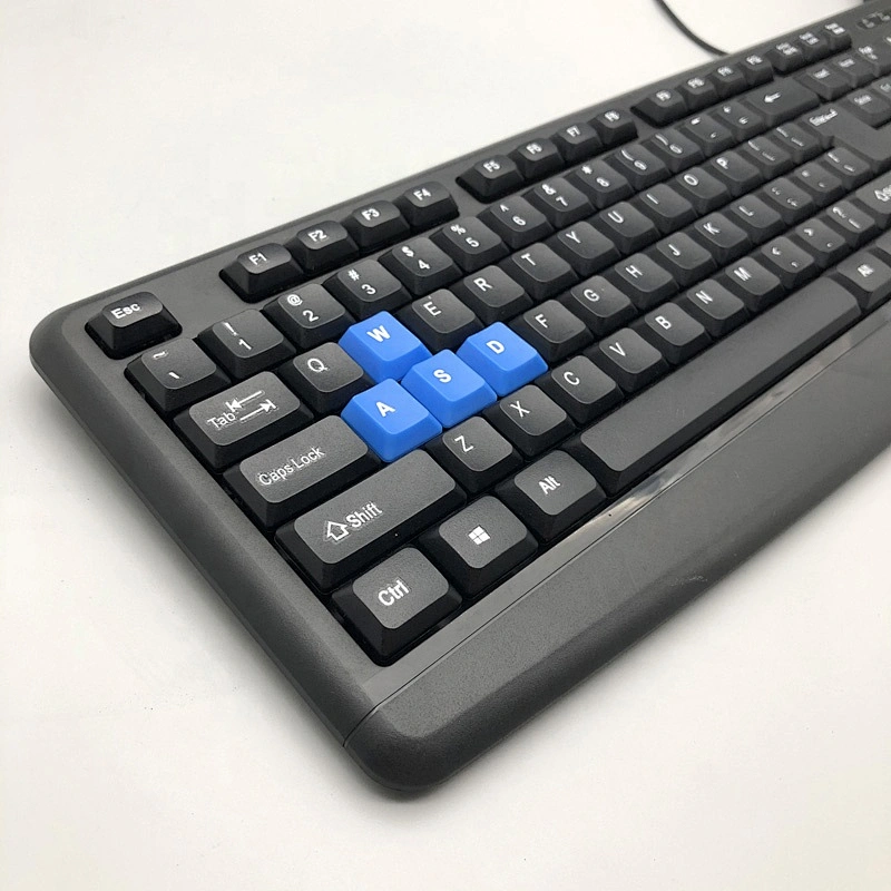 New arrival private design basic standard wired keyboard for office business studying PC computer