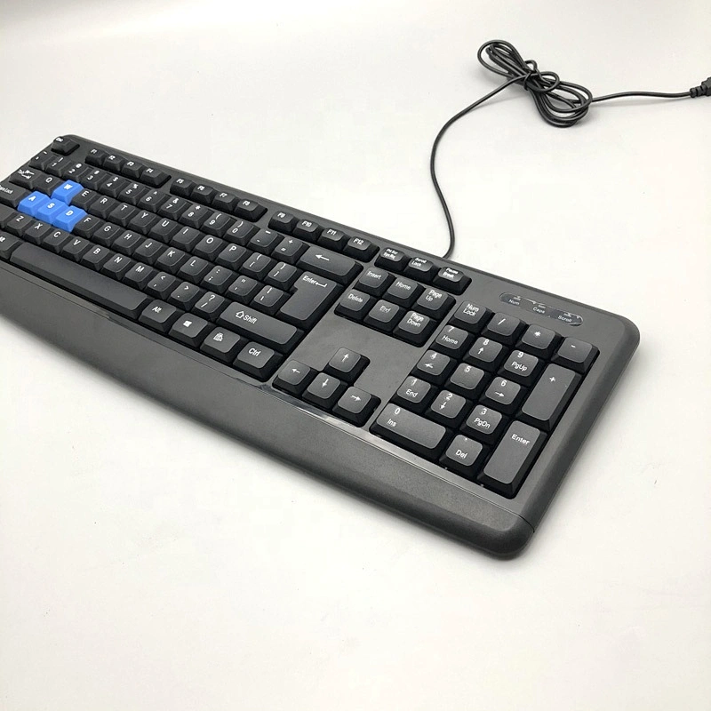 New arrival private design basic standard wired keyboard for office business studying PC computer