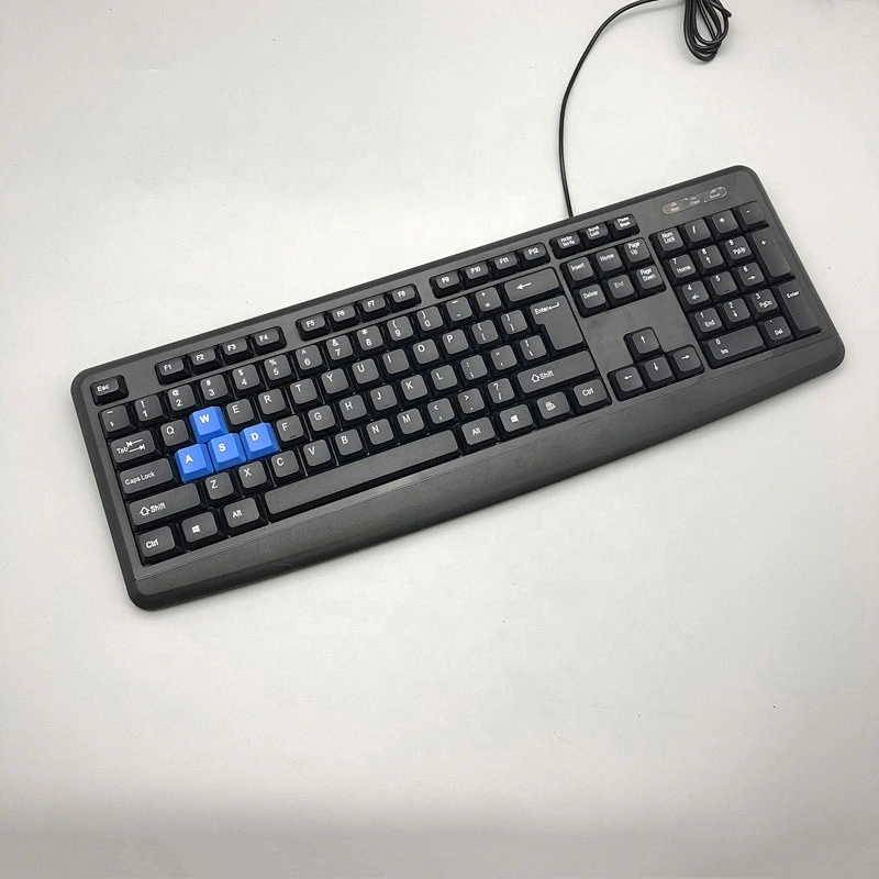 New arrival private design basic standard wired keyboard for office business studying PC computer