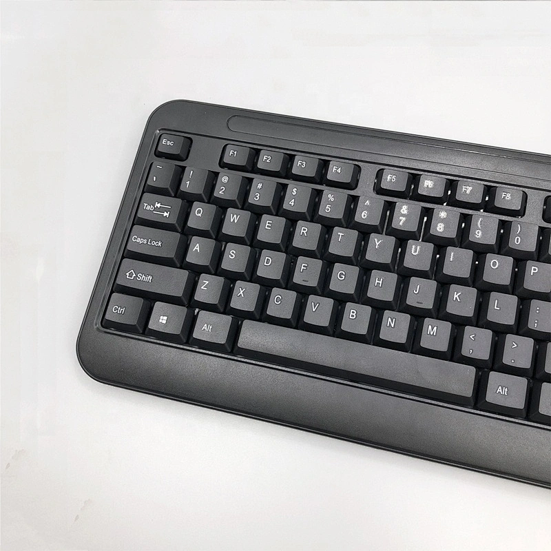 Big Standard classic waterproof 104/105 keys wired USB keyboard for desktop laptop office