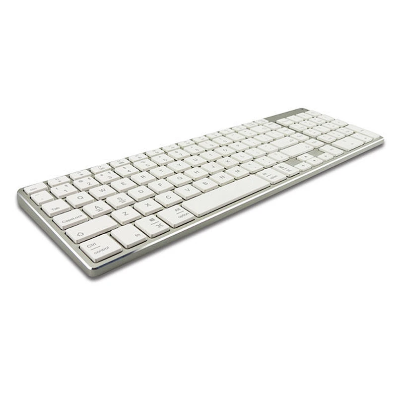 Hot selling universal Multi-Device Rechargeable Blue-tooth 5.0 scissor keyboard Aluminium alloy ultra slim wireless keyboard