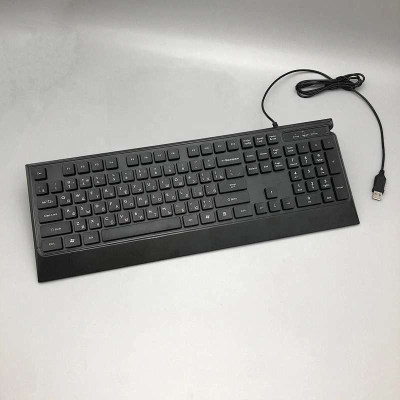 New hot Sale Slim Manufacturer Wired USB Gaming Style Keyboard for Laptop Desktop PC Computer