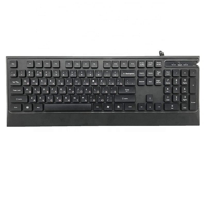 New hot Sale Slim Manufacturer Wired USB Gaming Style Keyboard for Laptop Desktop PC Computer