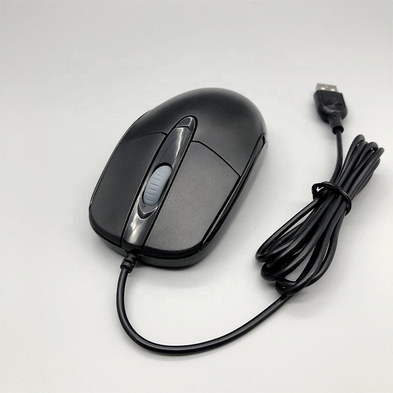 New USB computer laptop optical 3D wired Mouse M-021
