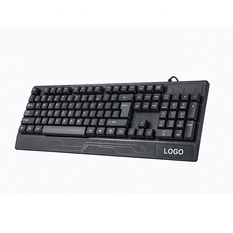 2021 Hot Sale Slim Manufacturer Wired USB Gaming Style Keyboard for Laptop Desktop PC Computer K-320
