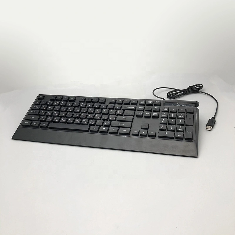 New hot Sale Slim Manufacturer Wired USB Gaming Style Keyboard for Laptop Desktop PC Computer