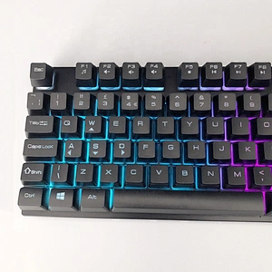 Hot selling wired backlight Gaming Mechanical 104/105 Keys UK Spain US Russian layout gaming keyboard KBL-003J